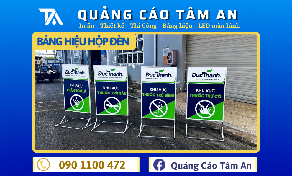 Bảng hiệu hộp đèn 