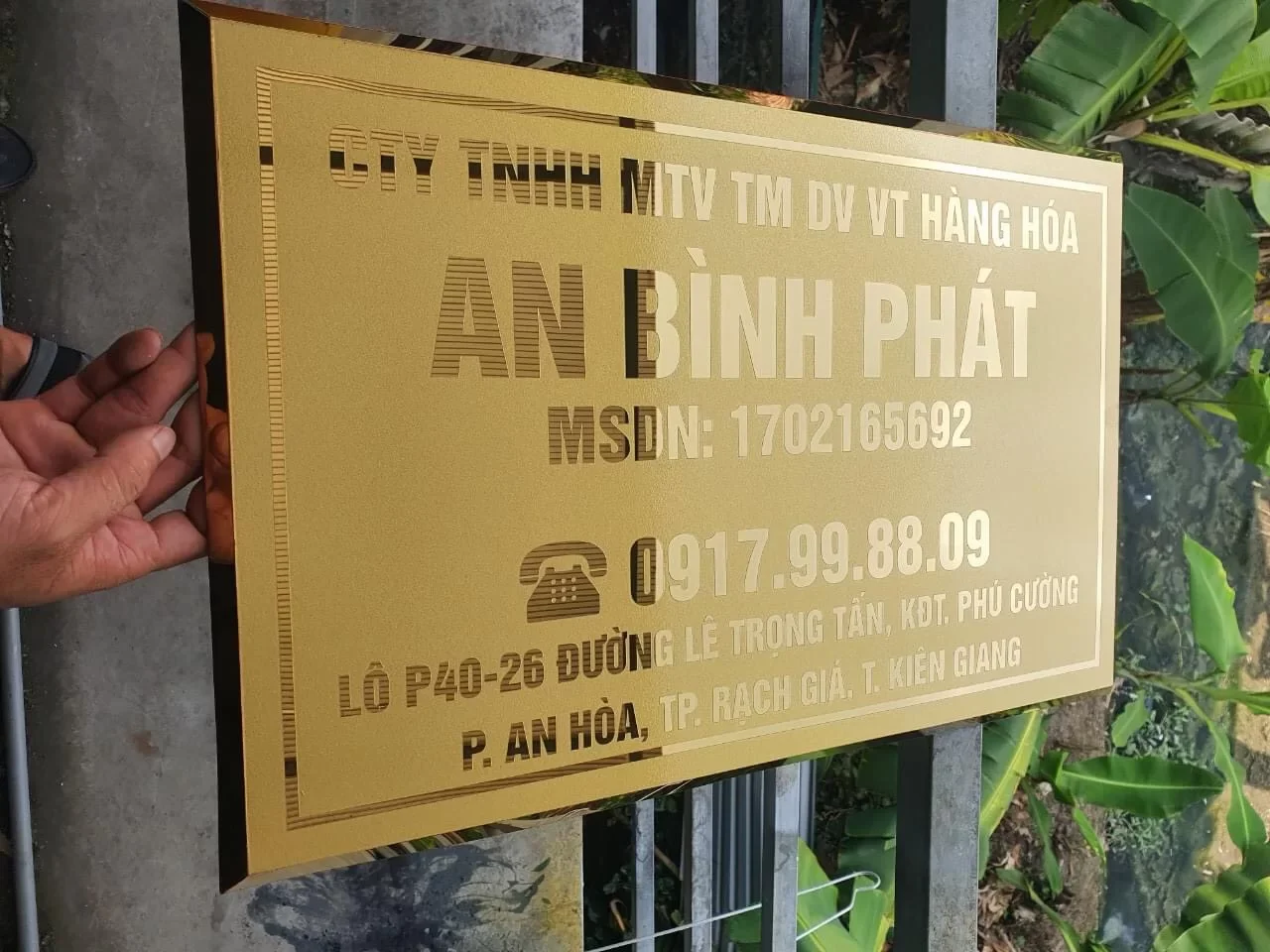 Quy định làm biển hiệu