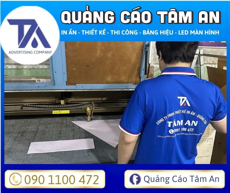 Quảng cáo Tâm An, đơn vị thiết kế - thi công uy tín