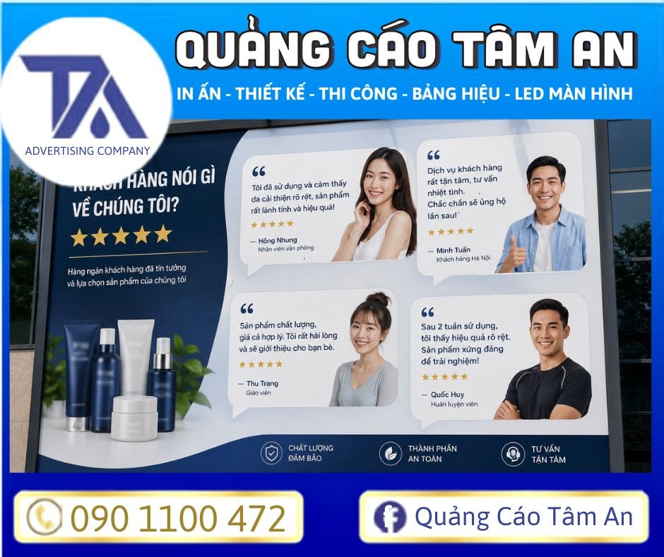 Trích dẫn lời nói và hình ảnh của khách để quảng cáo