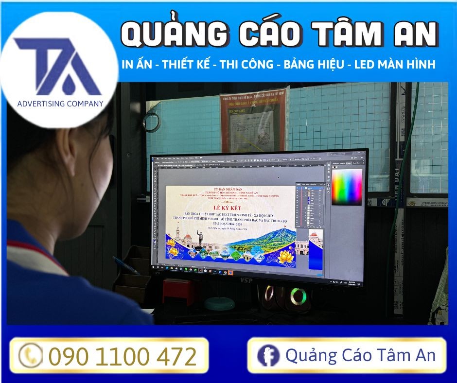 Đảm bảo nội dung quảng cáo trước khi thiết kế, thi công