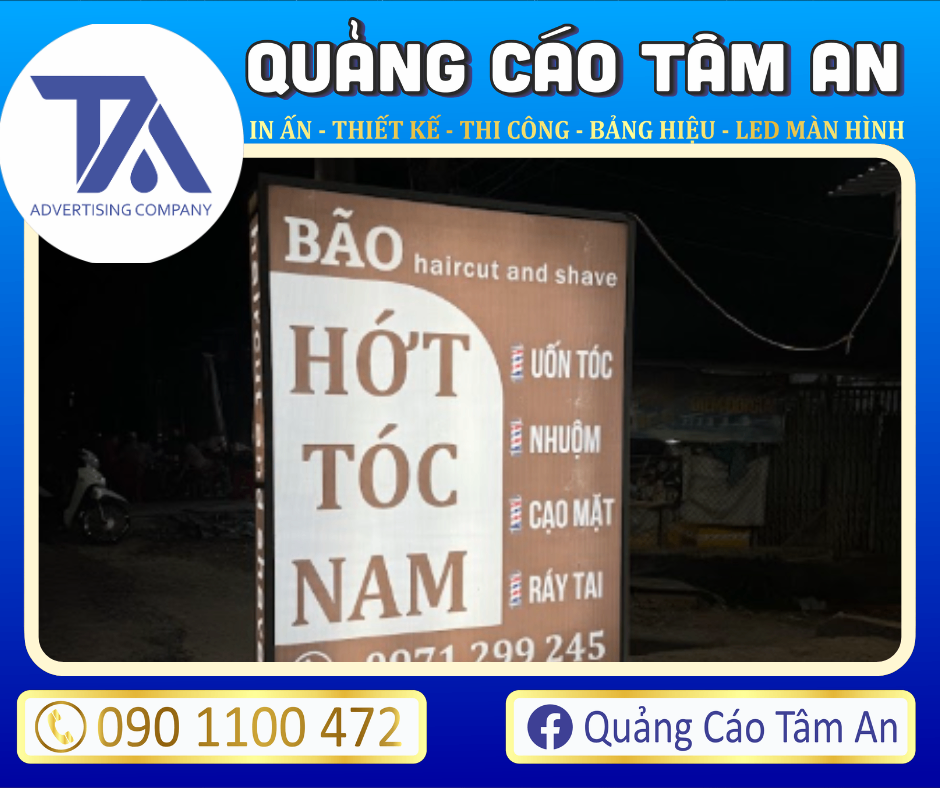 Mẫu bảng hiệu hộp đèn