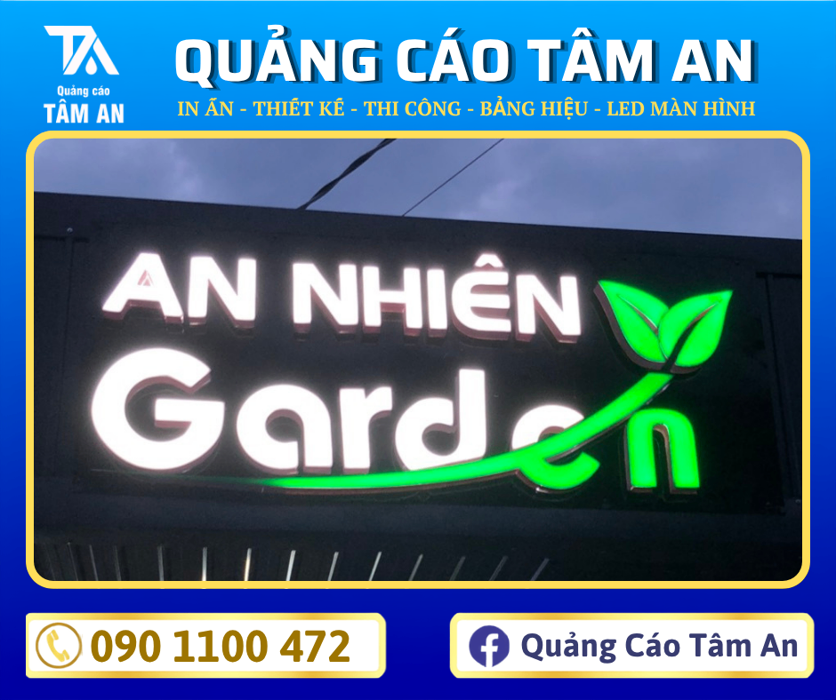 Chữ nổi Mica