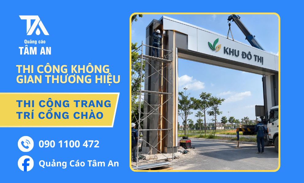 Thi Công Trang Trí Cổng Chào Chuyên Nghiệp, Trọn Gói