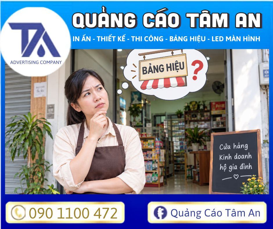 Hộ kinh doanh không treo bảng hiệu có vi phạm không?