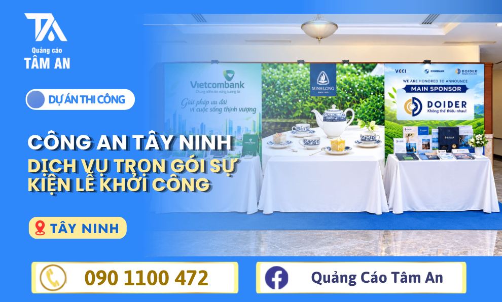 Dịch Vụ Trọn Gói Sự Kiện Vietcombank Tại Tây Ninh