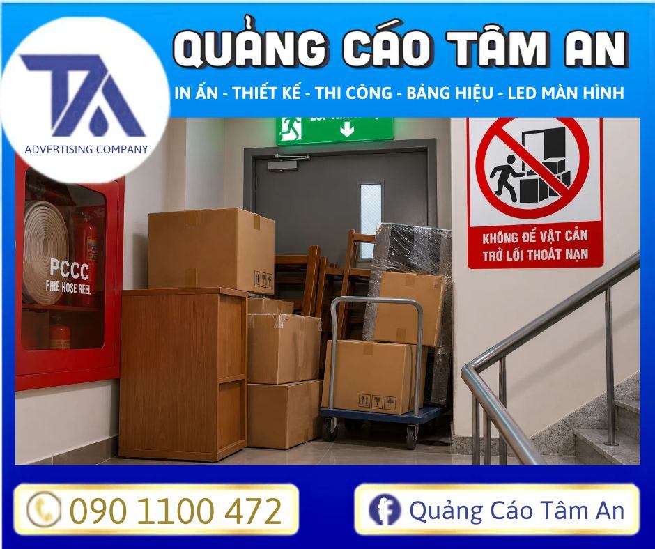 Trường hợp gây tắc lối thoát hiểm