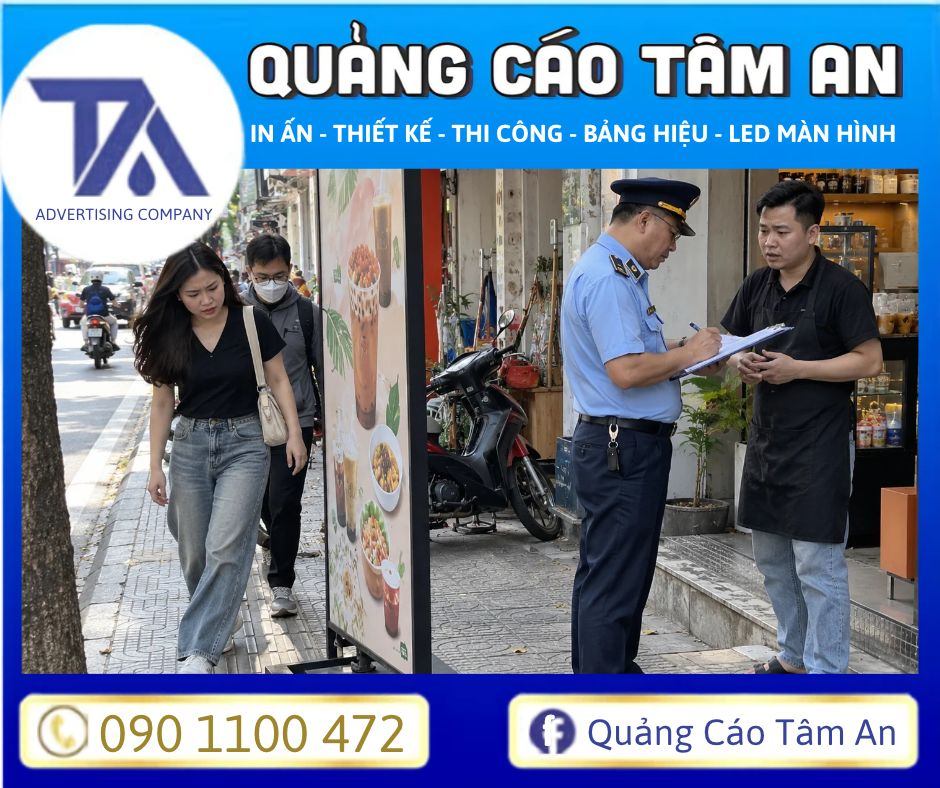Standee lấn chiếm vỉa hè bị phạt bao nhiêu