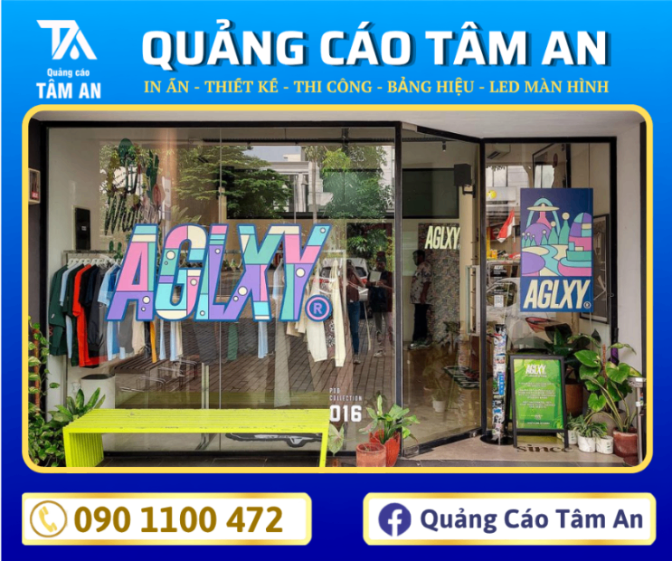 Mẫu bảng hiệu shop thời trang trẻ