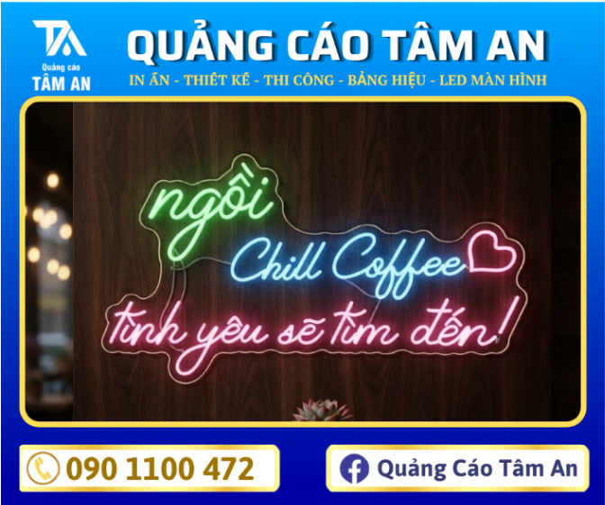 Led Neon Sign Chữ và Slogan