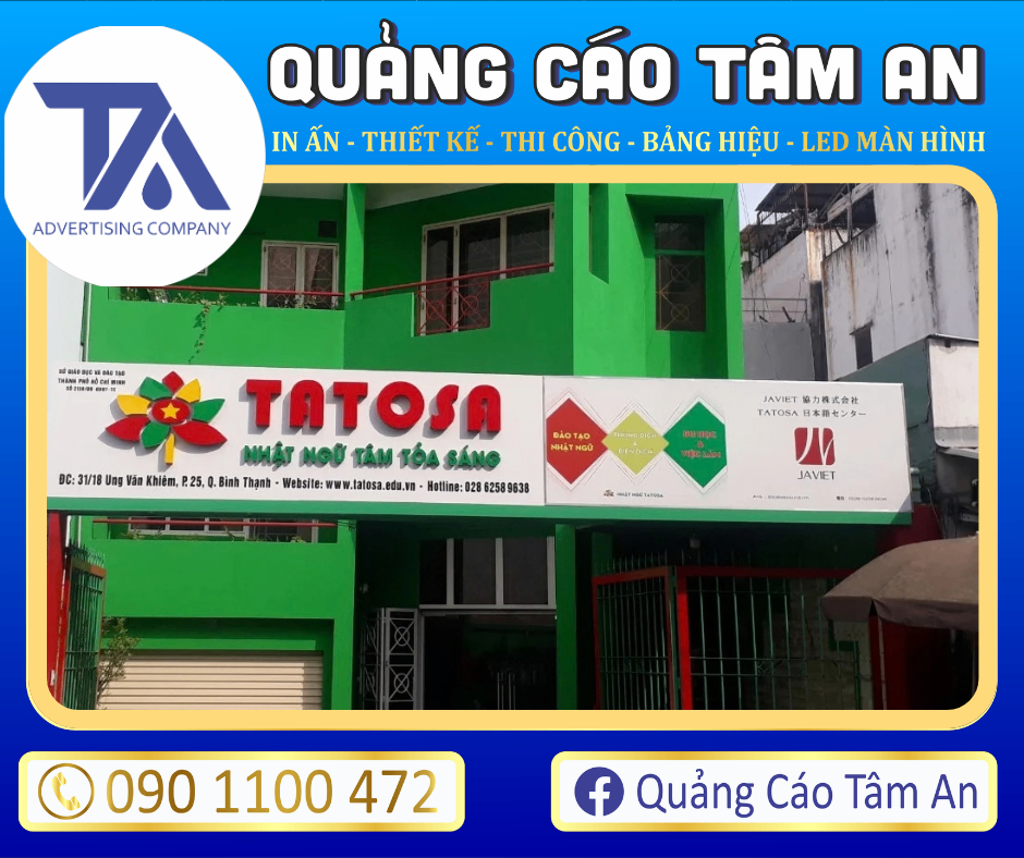 Bảng hiệu đẹp tại Bình Thạnh