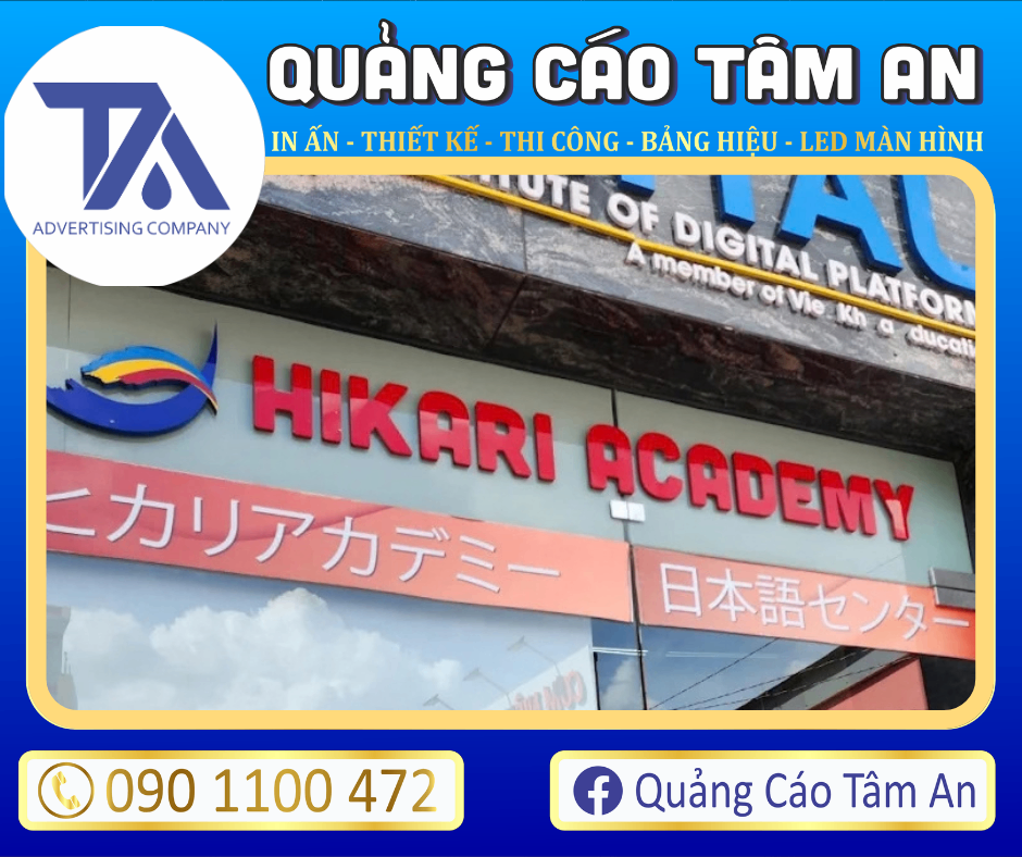 Bảng hiệu đẹp tại Bình Thạnh