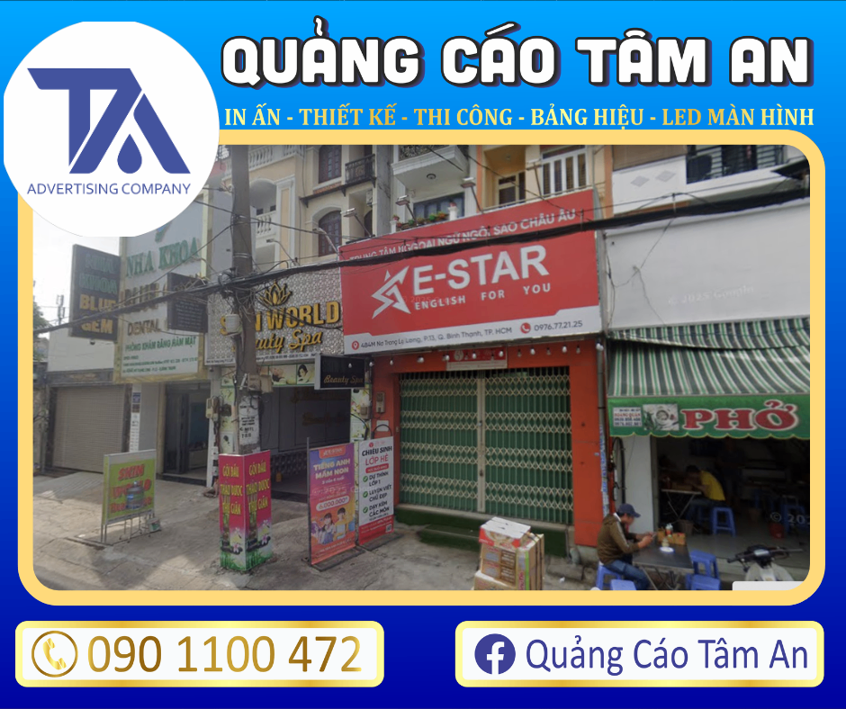 Bảng hiệu bạt Hiflex