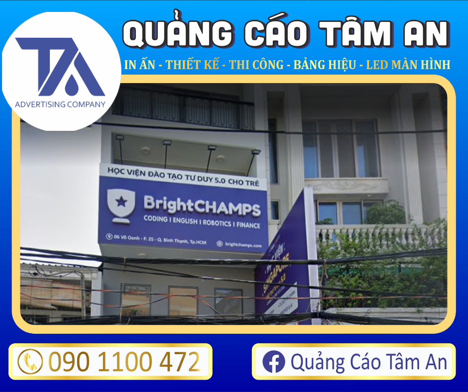 bảng hiệu đẹp BÌnh Thạnh
