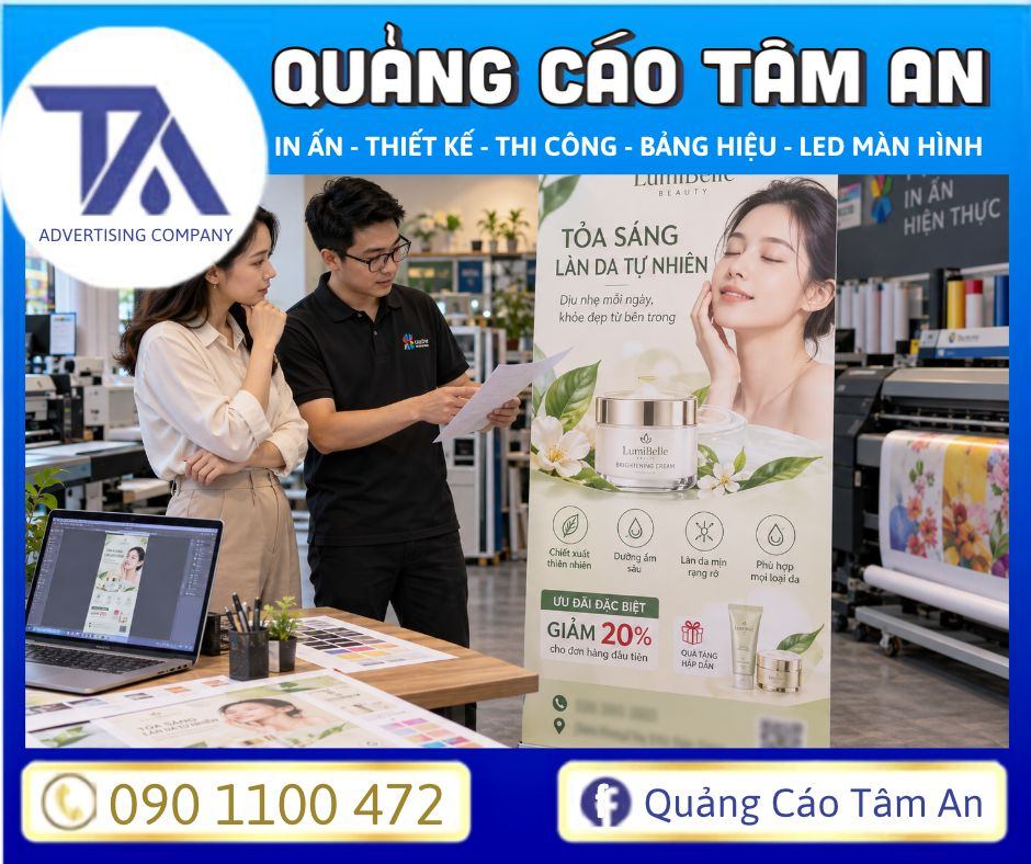 Chú ý cần thông báo và giám sát standee quảng cáo nhóm sản phẩm đặc biệt